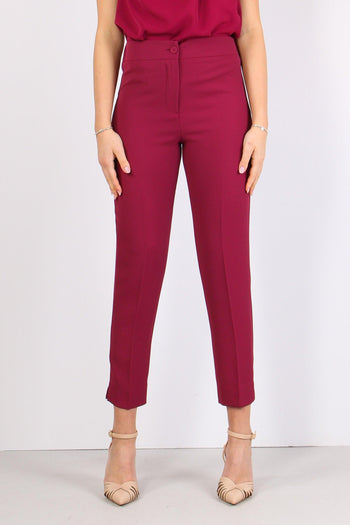 Pantalone Fluido Elastico Sangria - 2