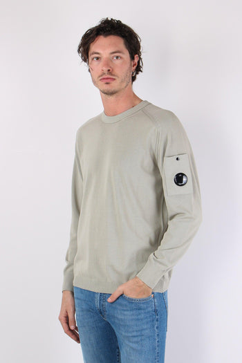 Maglia Girocollo Cotone Lente Dove - 3