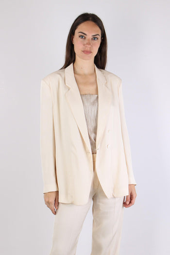 Giacca Monopetto Ivory - 3