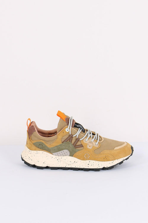 Sneakers Yamano Suede Canvas Kaki/military