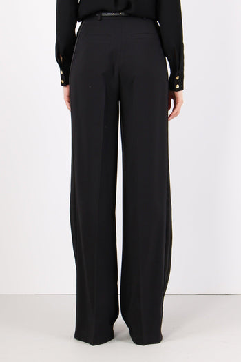 Pantalone Palazzo Raso Nero - 4