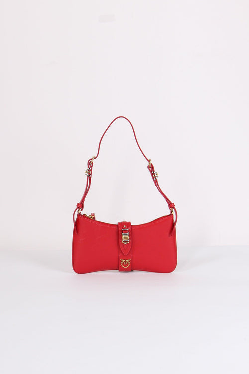 Arthemis Borsa Mini Shiny Rosso/gold