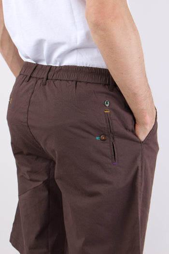 Bermuda Pantalccio Misto Lino Caffe - 7