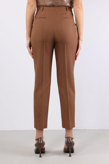 Pantalone Sigaretta Poliviscos Caffe - 4
