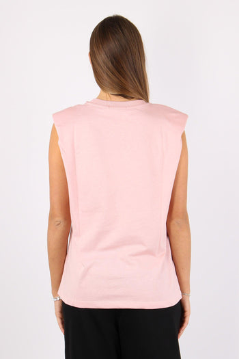 T-shirt Spallina Cipria - 4