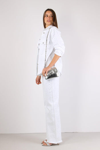 Denim Bull Strass Off White - 5