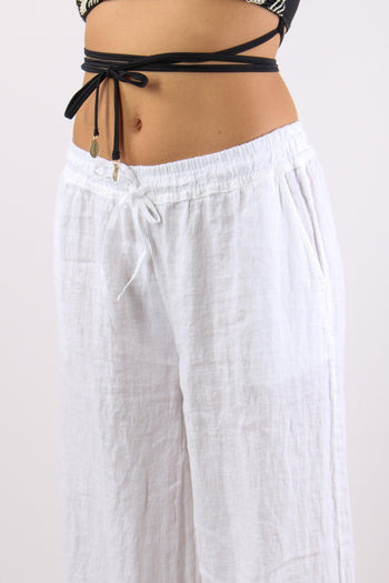 Pantalone Palazzo Lino Naturale - 7