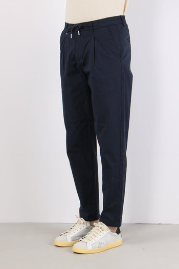 Pantalaccio Misto Lino Blu - 3