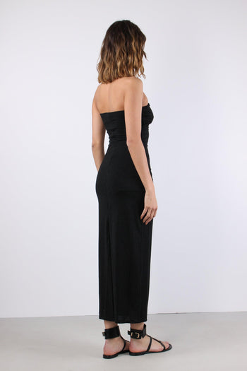 Abito Cuore Lurex Nero - 6