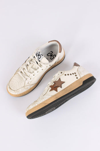 Sneakers Week Star Borchie Bianco/bronzo - 2