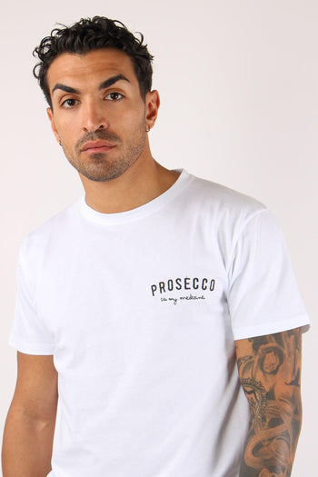 T-shirt Ricamo Prosecco Bianco - 6
