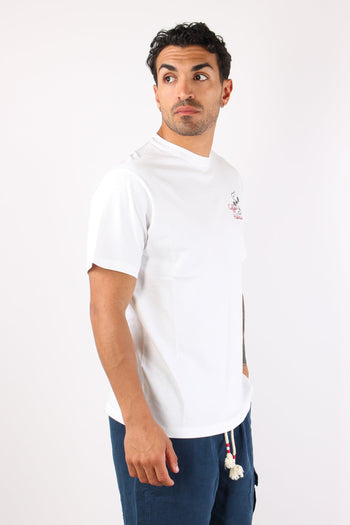 T-shirt Scritta Ricami Snoopy Caffe - 3