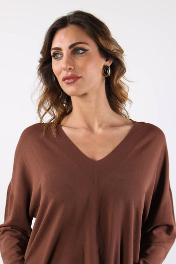 Maglia M/m Scavo V Cacao - 8