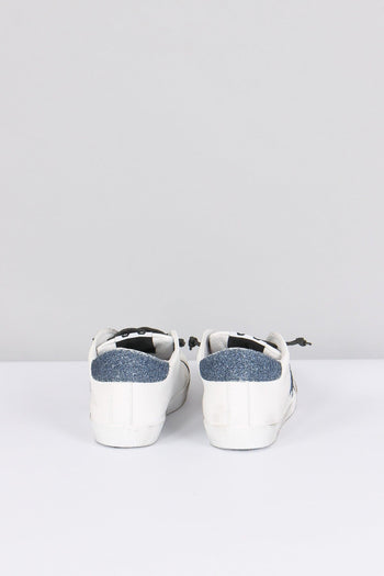 Sneakers Prime Star Stella Glitter Bianco/blu - 3