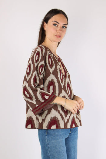 Maglia Jacquard Fantasia - 8