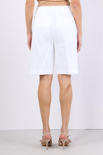 Nita Bermuda Bull Bianco - 4