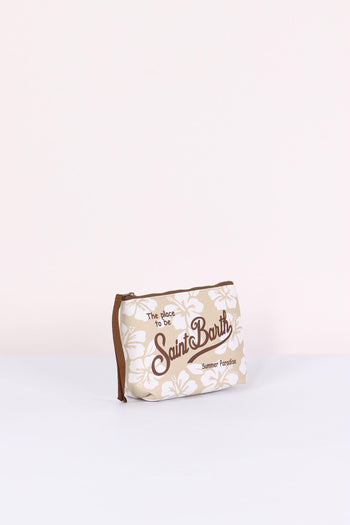 Aline Pochette Fiori Beige - 5