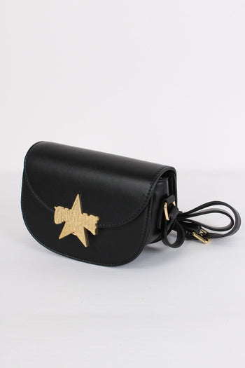 Saddle Bag Applicazione Stella Nero - 4