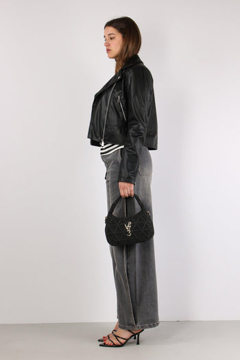 Chiodo Ecopelle Nero - 6