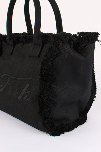 Shopping Canvas Logo Nero - 4