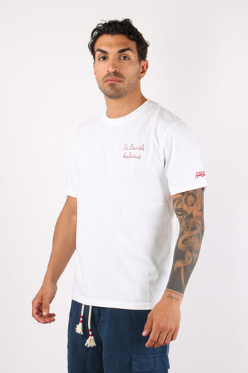 T-shirt Scritta Ricami Habitue - 6