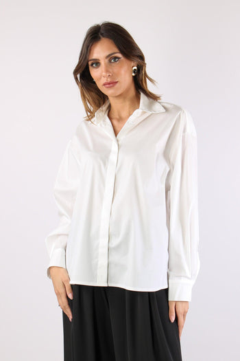 Camicia Bimateriale Bianco - 2