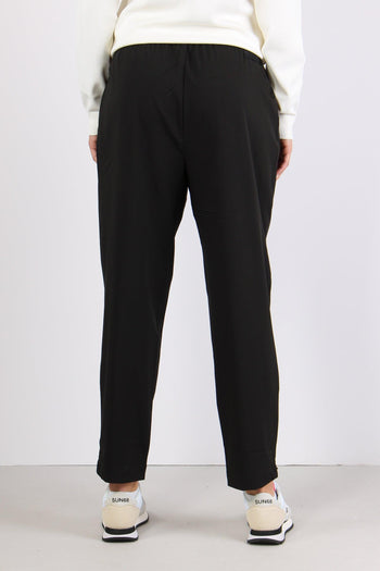 Pantalone Tencelle Coulisse Nero - 5