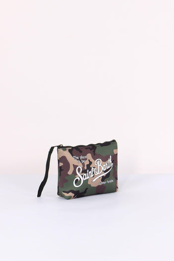 Aline Pochette Camouflage Verde - 5