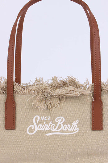 City Bag Mid Frange Beige - 5