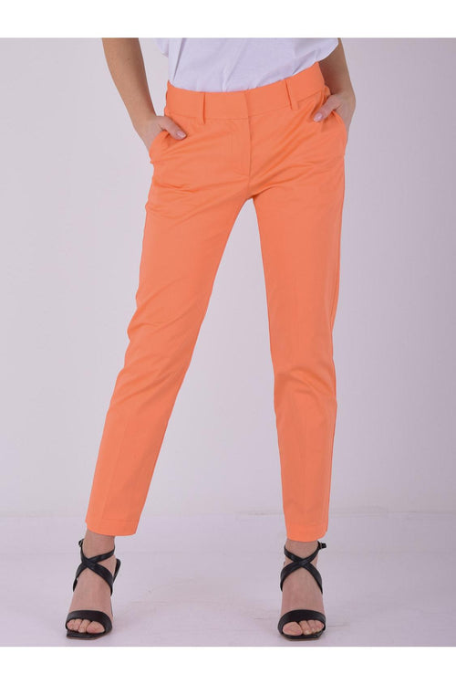 Pantalone Cotone Sigafretta Mandarino