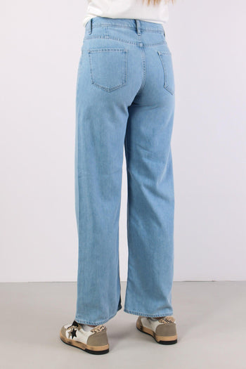 Denim Palazzo Denim Chiaro - 4