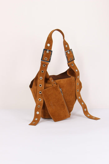 Hobo Smalll Suede Nocciola - 5