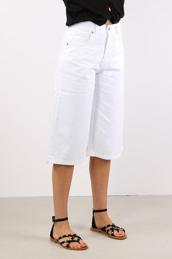 Maxi Bermuda Bull Bianco - 5