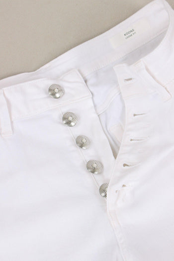 Koons Denim Bull Stretch Bianco - 9