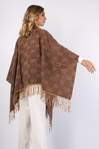 Poncho Frange Maxi Logo T.moro - 4