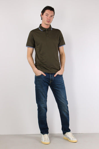 Hari Polo Collo Righe Snake Green - 6
