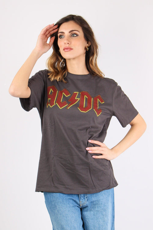 T-shirt Unisex Ac/dc Grigio