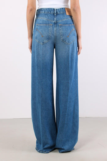 Beatrix Denim Palazzo Denim Medio - 4