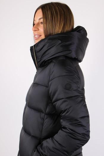 Lysa Piumino Cappotto Lungo Black - 6