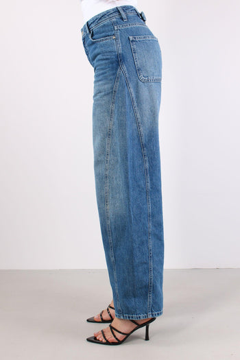 Denim Barrel Martingala Denim Chiaro - 3
