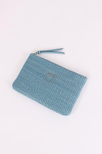 Pochette Rafia Light Blue - 5
