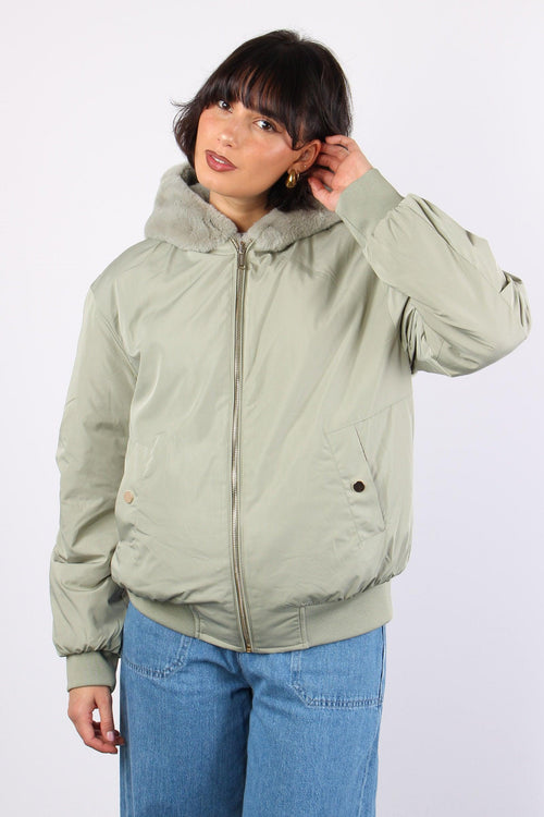 Bomber Cappuccio Reversibile Artichoke - 2