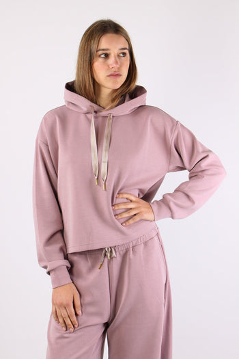 Felpa Modal Crop Coulisse Paris - 2
