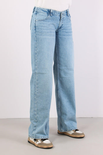 Denim Vita Bassa Denim Chiaro - 7