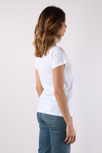T-shirt Slim Fantasia Bianco/explore - 7