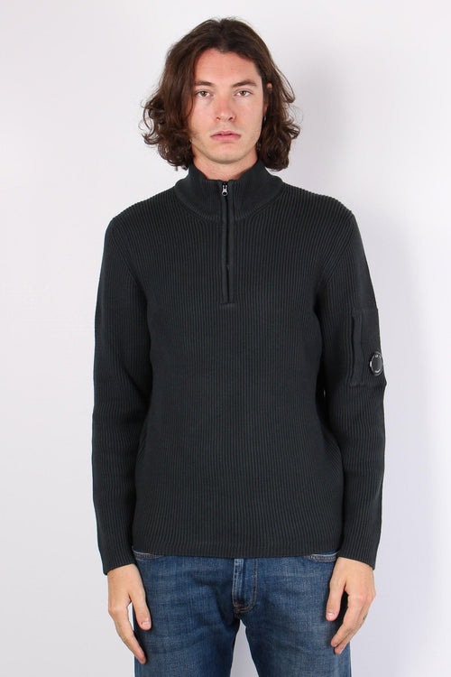 Felpa Full Zip Costa Inglese Black Sand