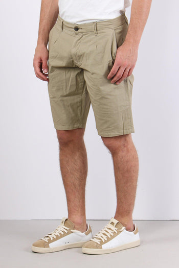 Bermuda Cotone Leggero Pence Taupe - 4