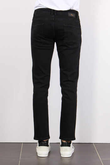 Denim Tapered Fit Nero - 3