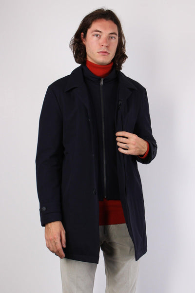 Cappotto Mornig Jersey Blu Notte