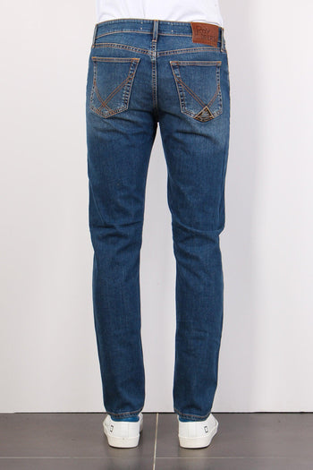 Denim Slim Fit Denim Medio - 4